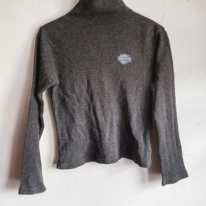 Vintage/y2k Harley Davidson turtle neck thermal